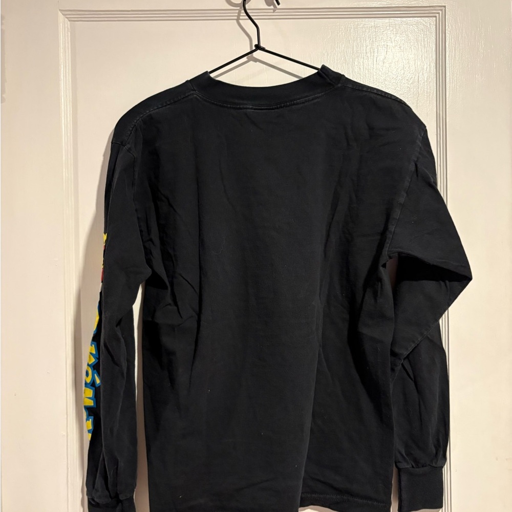 Pokemon Black Long Sleeve 'Fighting Team' Graphic Tee - Picture 5 of 5